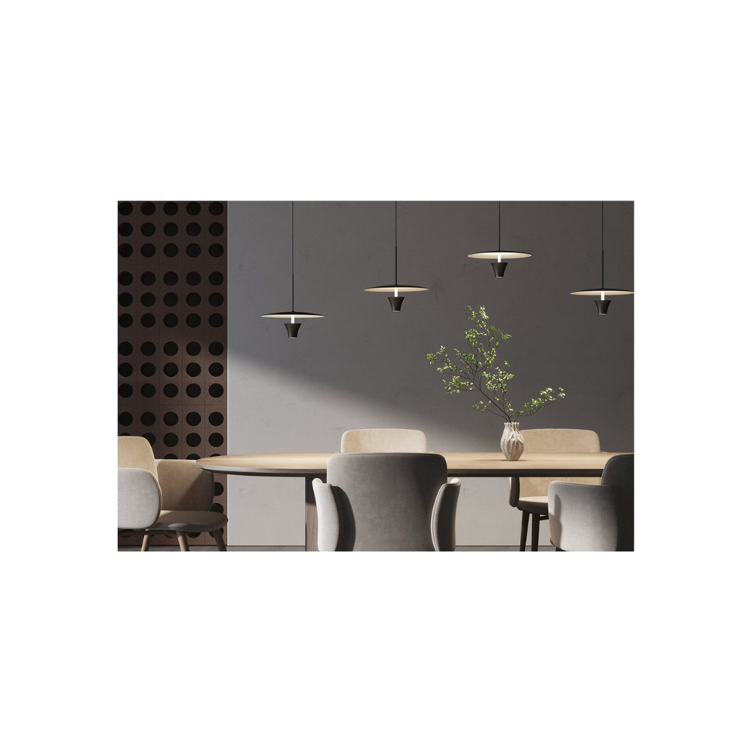 Umbrella-Shaped Pendant Light